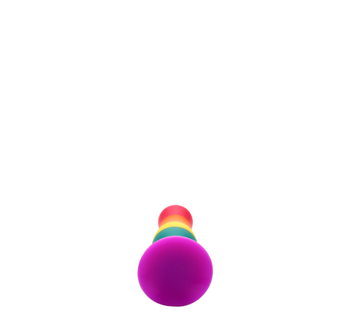 Райдужна Анальна пробка Dreamtoys Colourful Love Plug S