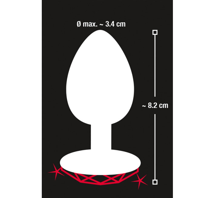 Анальна пробка You2Toys Diamond Anal Plug Medium