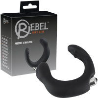 Масажер простати Rebel Prostate Stimulator Prostata-Vibrator Чорний