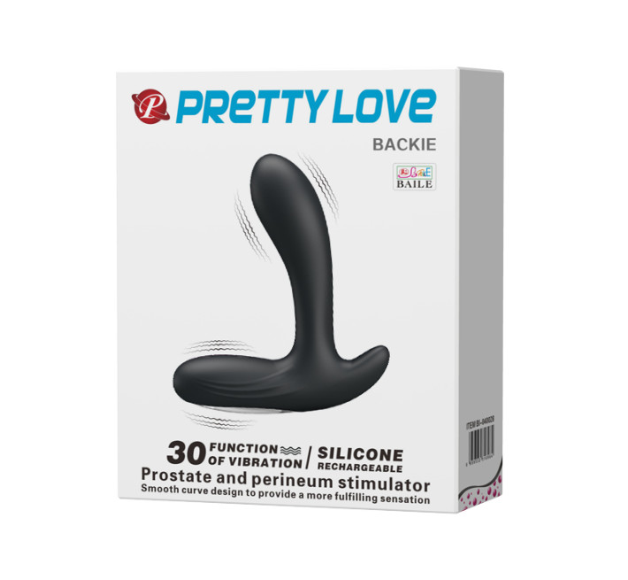 Масажер простати Pretty Love Beckie Prostate Stimulator Black