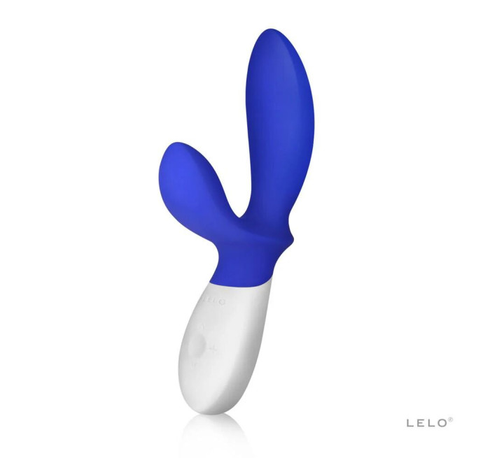 Масажер простати LELO Loki Wave Federal Blue, 2 мотори, манливий рух + стимуляція промежини