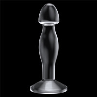 Анальна пробка LoveToy Flawless Clear Prostate Plug 6.5" Clear Анальна пробка LoveToy Flawless Clear Prostate Plug 6.5" Clear