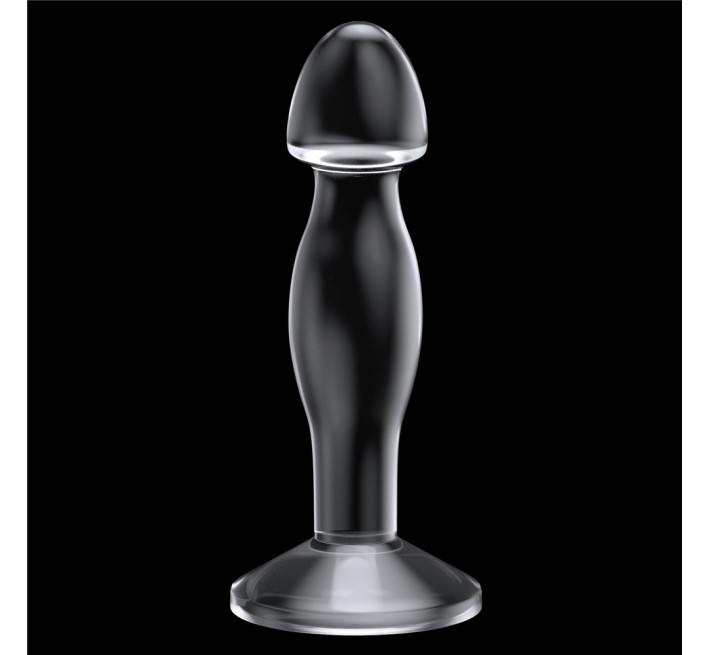 Анальна пробка LoveToy Flawless Clear Prostate Plug 6.5" Clear