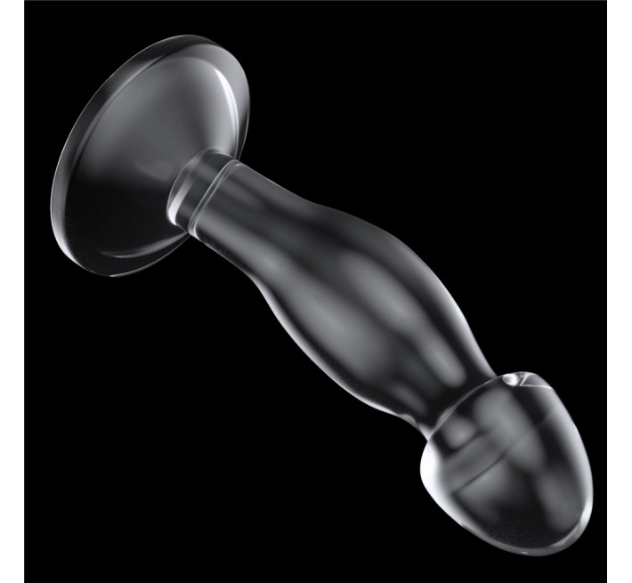 Анальна пробка LoveToy Flawless Clear Prostate Plug 6.5" Clear