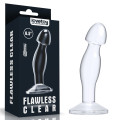 Анальна пробка LoveToy Flawless Clear Prostate Plug 6.5" Clear