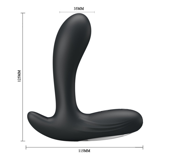 Масажер простати Pretty Love Beckie Prostate Stimulator Black