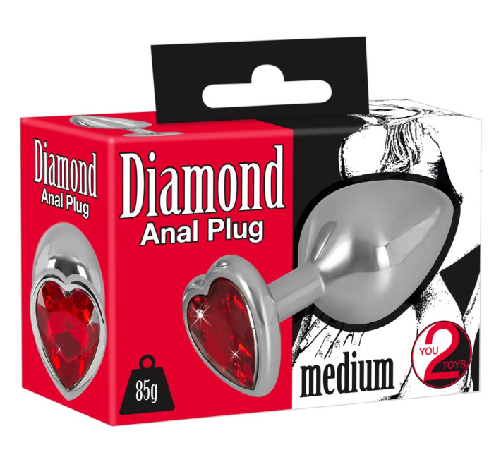 Анальна пробка You2Toys Diamond Anal Plug Medium
