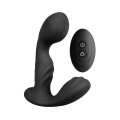 Вібромасажер простати S Pleasures Premium FUZZY, чорний, з рельєфом, 10 режимів вібрації, нагрів