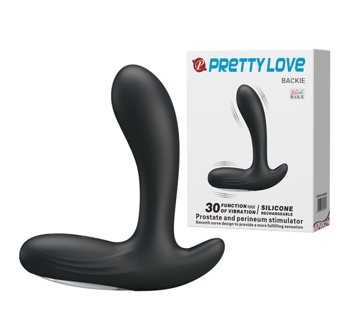 Масажер простати Pretty Love Beckie Prostate Stimulator Black