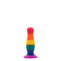 Райдужна Анальна пробка Dreamtoys Colourful Love Plug S