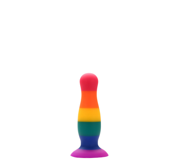 Райдужна Анальна пробка Dreamtoys Colourful Love Plug S