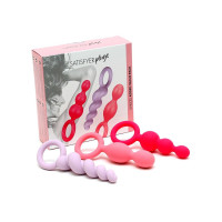 Набор анальных пробок Satisfyer Plugs colored 3 шт Набор анальных пробок Satisfyer Plugs colored 3 шт