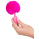 Анальна пробка You2Toys Colorful Joy Bunny Tail Plug Рожева