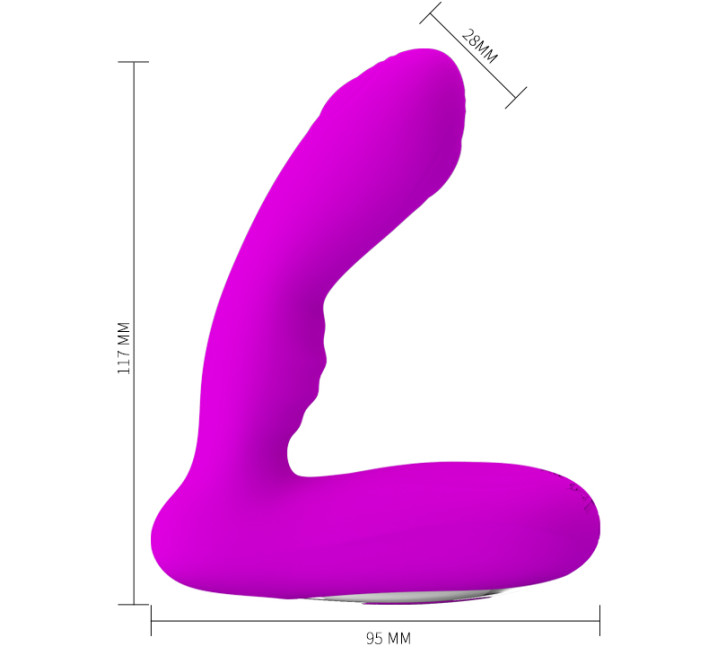 Массажер простаты Pretty Love Piper Prostate Stuimulator Purple
