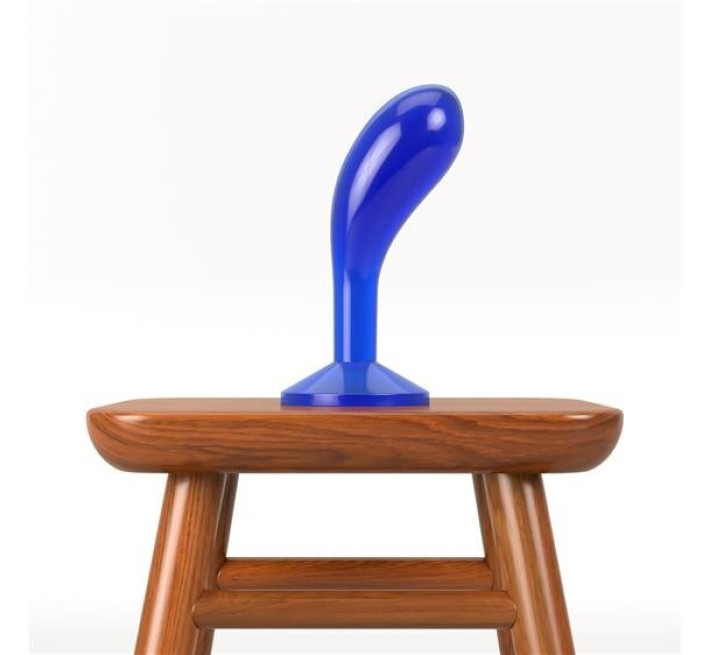 Анальная пробка LoveToy Flawless Clear Prostate Plug 6" Blue