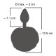 Анальна пробка You2Toys Colorful Joy Bunny Tail Plug Рожева