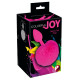 Анальна пробка You2Toys Colorful Joy Bunny Tail Plug Рожева