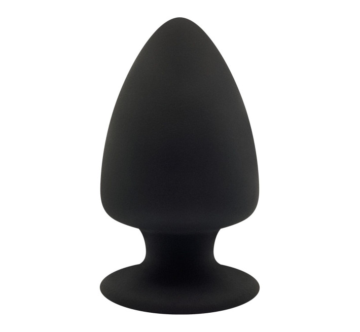 Анальна пробка SilexD (Model 1 size L), двошарова, силікон+Silexpan, діаметр 7,5 см