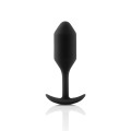 Анальна пробка із зміщеним центром ваги B-Vibe Snug Plug 2 чорна