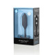 Анальна пробка із зміщеним центром ваги B-Vibe Snug Plug 2 чорна