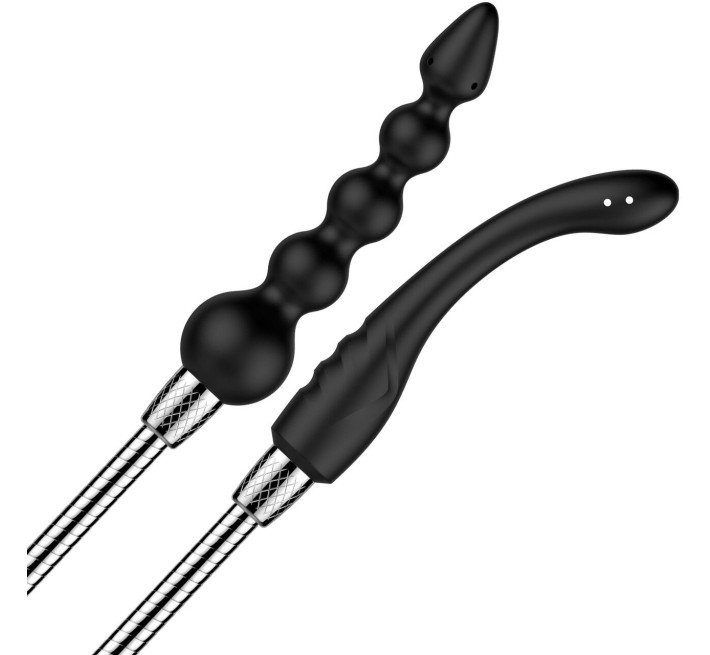 Набір анальних насадок для душу Nexus Advanced Shower Douche Duo Kit – Black, 2 шт