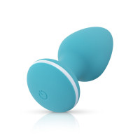 Анальна вібропробка Cala Azul – Blanca Vibrating anal plug, 10 режимів Анальна вібропробка Cala Azul – Blanca Vibrating anal plug, 10 режимів