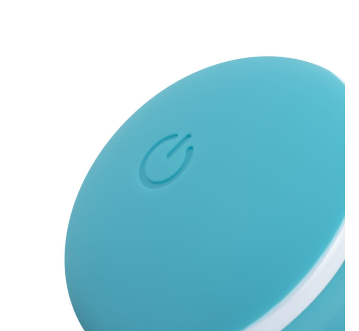 Анальна вібропробка Cala Azul – Blanca Vibrating anal plug, 10 режимів