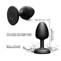 Анальна вібропробка Dorcel GEISHA PLUG INFINITE L Анальна вібропробка Dorcel GEISHA PLUG INFINITE L