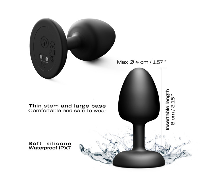 Анальна вібропробка Dorcel GEISHA PLUG INFINITE L