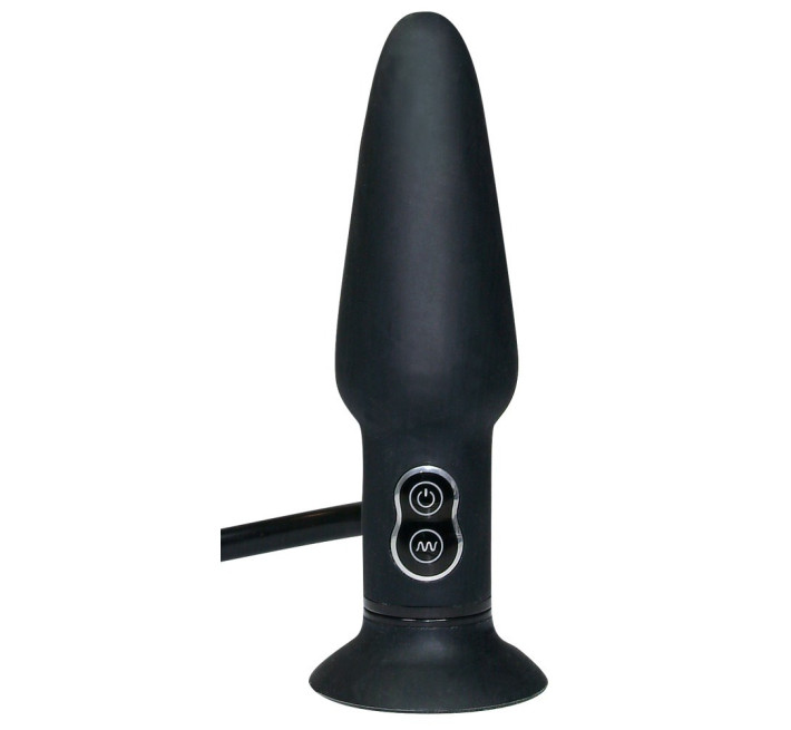 Анальна пробка You2Toys True Black Vibrating Anal Plug