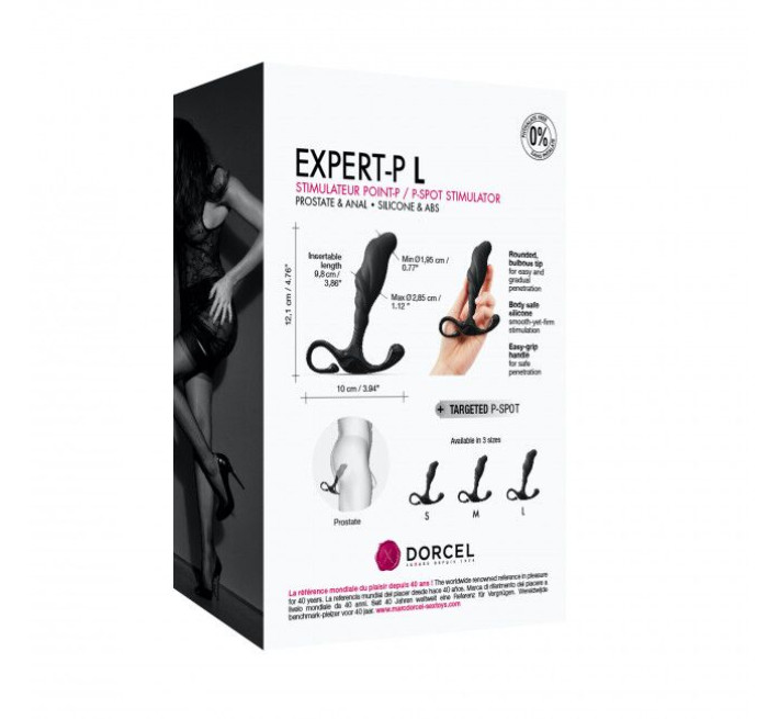 Ручний ергономічний масажер простати Marc Dorcel Expert P size L