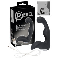 Масажер простати Rebel Prostate Plug recharge Чорний