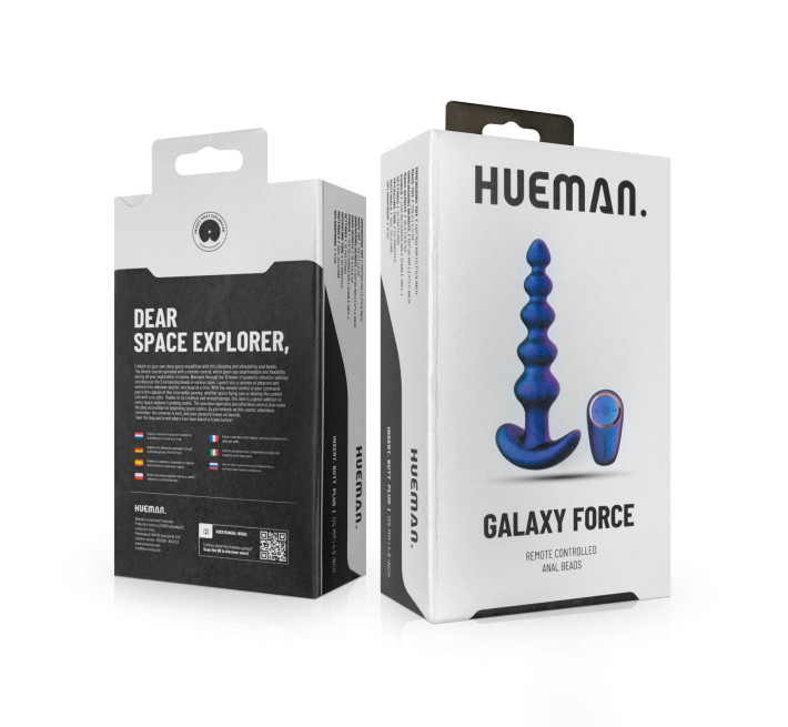 Анальний вібратор Hueman - Galaxy Force Anal Beads