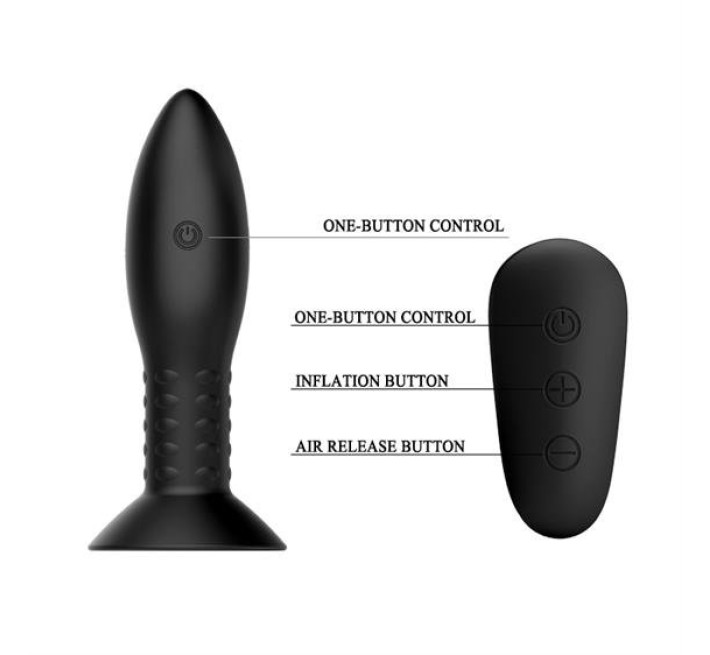 Анальная пробка Mr.Play Rotation Beads Anal Plug