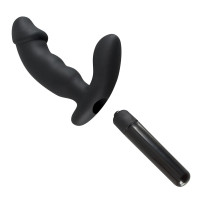 Массажер простаты Rebel Cock-shaped vibe Prostata-Vibrator Черный