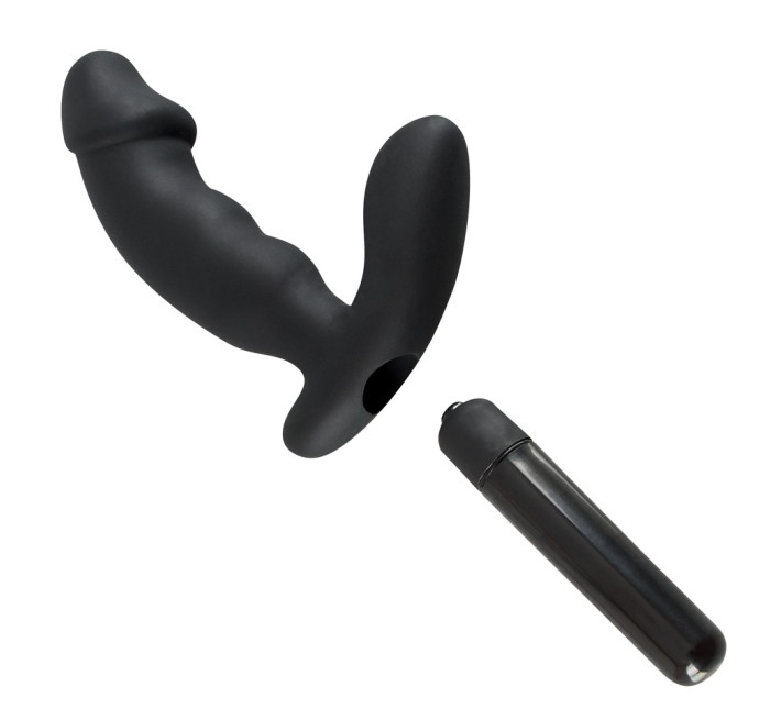 Массажер простаты Rebel Cock-shaped vibe Prostata-Vibrator Черный