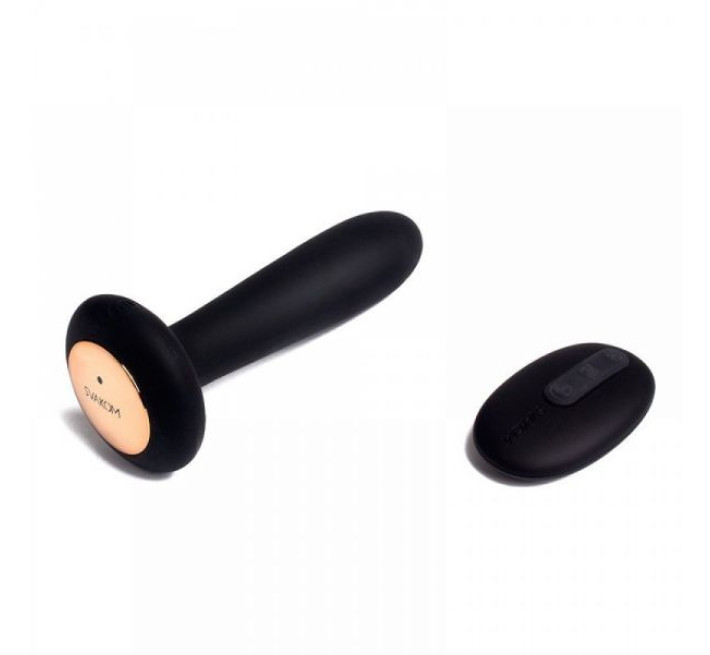 Анальная пробка с подогревом Primo Черная