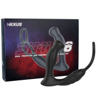 Стимулятор простати Nexus SIMUL8 Prostate Stimulator з ерекційним кільцем та двома моторами