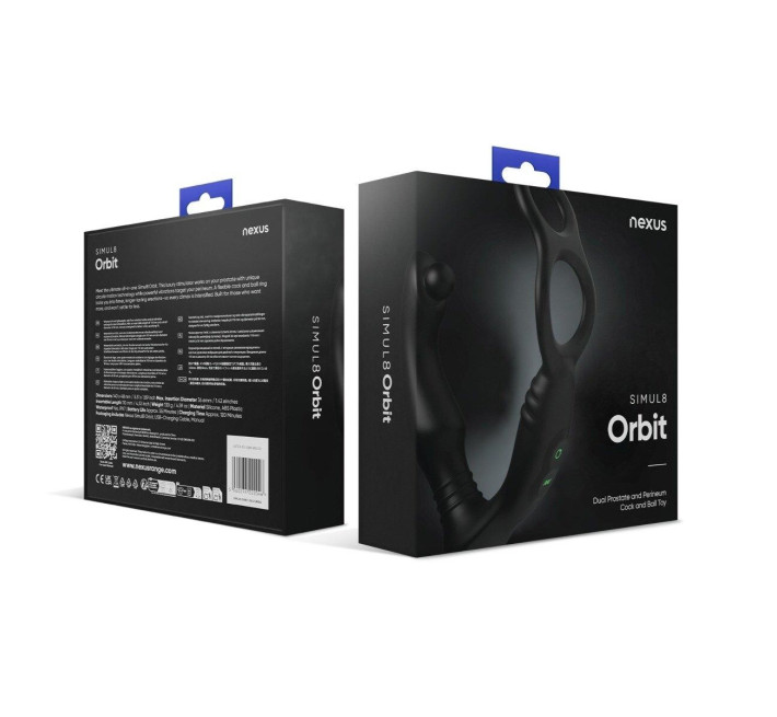 Стимулятор простати Nexus SIMUL8 Orbit Edition з ерекційним кільцем