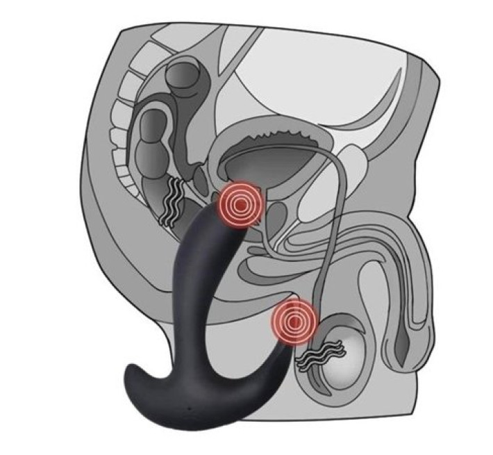 Массажер простаты LoveToy IJOY Rechargeable P spot Prober Черный