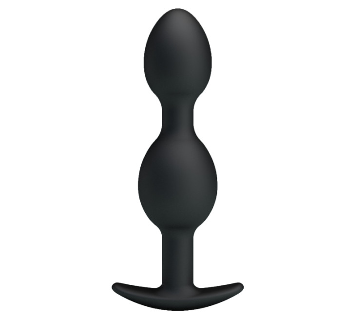 Анальна пробка Pretty Love silicone Anal balls Чорна BI0396