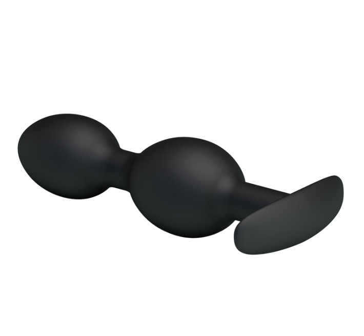 Анальна пробка Pretty Love silicone Anal balls Чорна BI0396