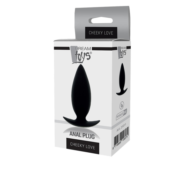 Анальна пробка Dreamtoys Bootyful Small 3.7inch Чорна