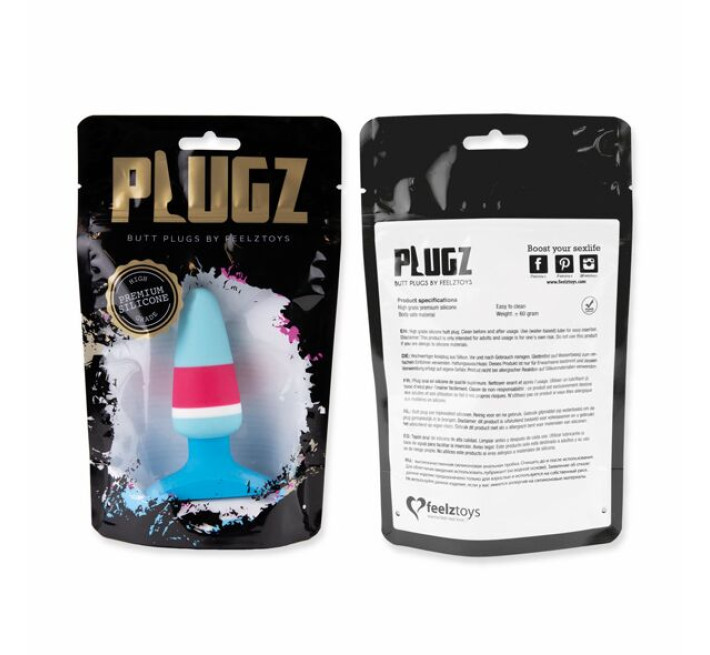 Анальна пробка FeelzToys Plugz Butt Plug Colors Nr. 1