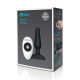 Анальная пробка с вибрацией и пультом B-Vibe Novice Plug черная