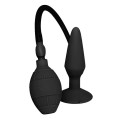 Расширяющий анальный плаг Dreamtoys Menzstuff Small Inflatable Plug Чёрный
