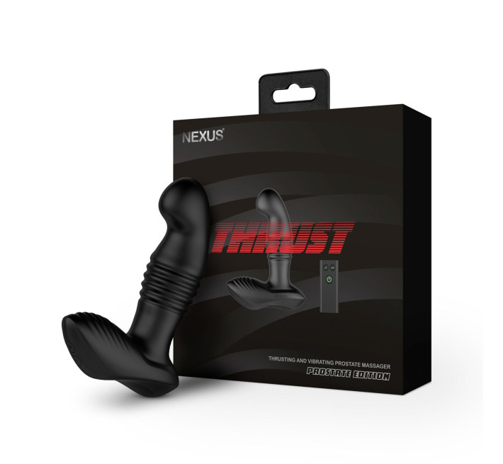 Масажер простати Nexus Thrust Prostate Edition, вібрація та пульсація, пульт ДК