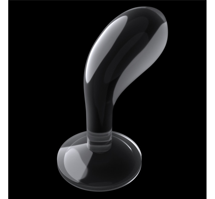 Анальная пробка LoveToy Flawless Clear Prostate Plug 6" Clear