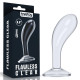 Анальная пробка LoveToy Flawless Clear Prostate Plug 6" Clear
