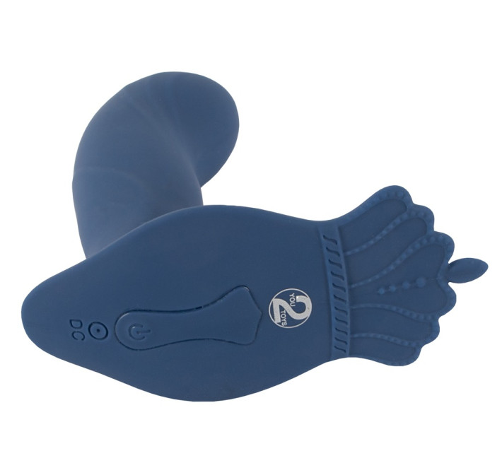 Анальна пробка You2Toys Vibrating Butt Plug With Nubs